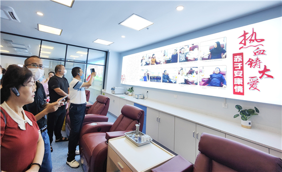 全市精神文明創(chuàng)建工作觀摩活動走進(jìn)市中心血站