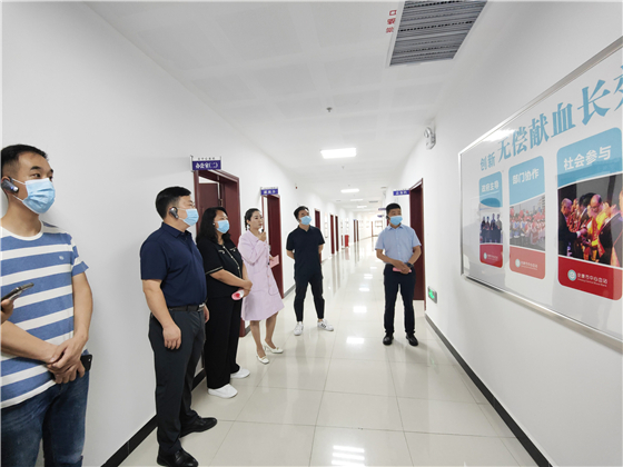 全市精神文明創(chuàng)建工作觀摩活動走進(jìn)市中心血站